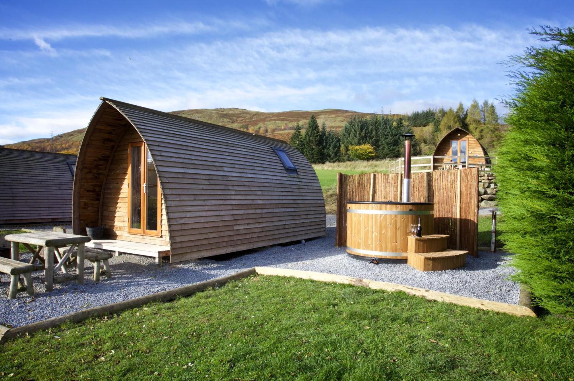 Loch Tay Highland Lodges And Glamping Park Morenish エクステリア 写真