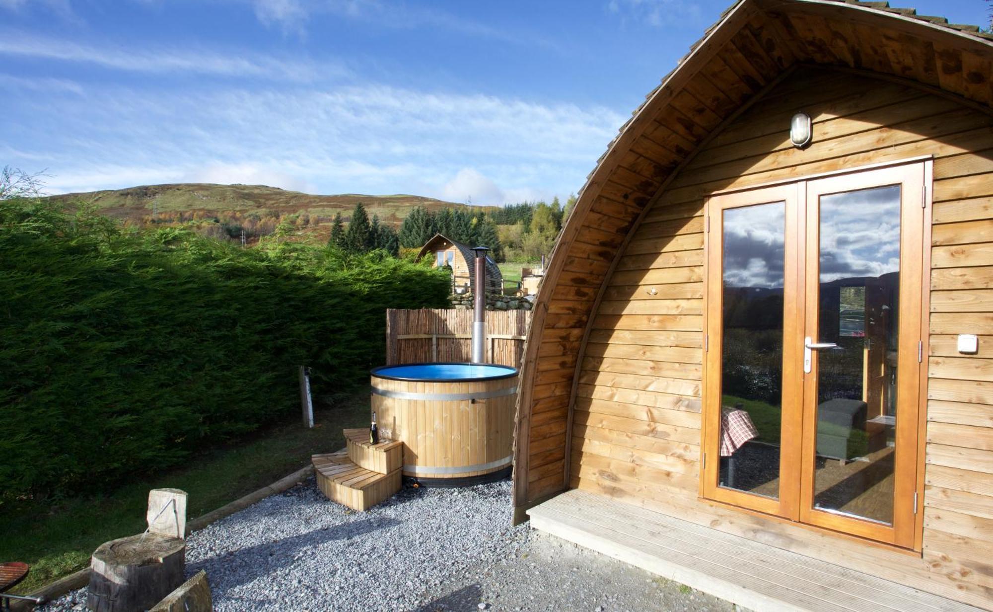 Loch Tay Highland Lodges And Glamping Park Morenish エクステリア 写真
